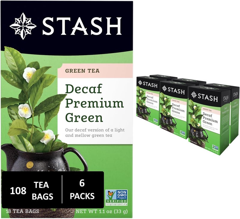 Stash Tea Decaf Premium Green Tea - Image 1